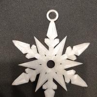 decorazione di natale - fiocco di neve