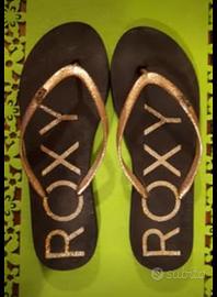 ROXY Viva Sparkle - Sandali da Donna oro & nero