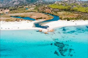 CAPO COMINO. Caposchiera vista mare