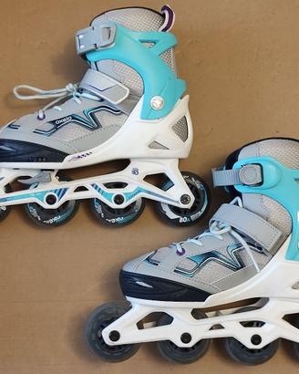 pattini in linea Oxelo FIT 3 Junior allungabili