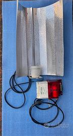 Alimentatore 150w e porta lampada Hps per growbox