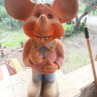 Statuette in ceramica da giardino