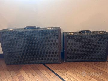 FENDI VALIGIE  ORIGINALI MONOGRAM fine anni 70