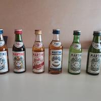 6 bottigliette mignon Martini