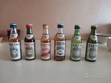 6 bottigliette mignon Martini