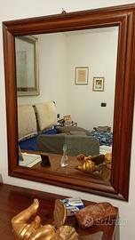 Specchio antico in legno