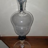 Caraffa in vetro soffiato di GABBIANI di Murano