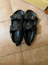 ciabatte Louis Vuitton nere