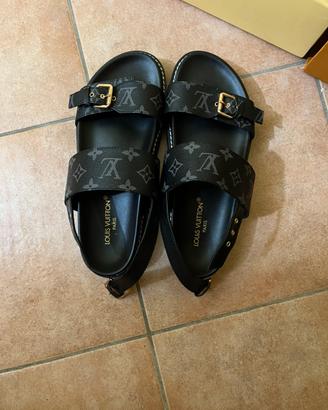 ciabatte Louis Vuitton nere
