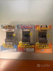 3 Tiny Arcade Mini - Galaxian / Dig Dug / Q*Bert