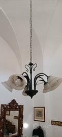 set lampadario e due Lumi 