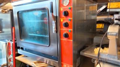 forno elettrico 4 teglie 380 volt 