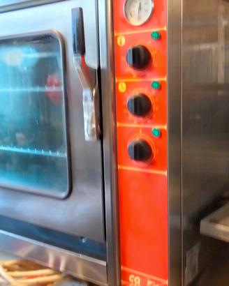 forno elettrico 4 teglie 380 volt 