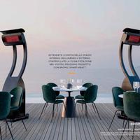 Lampada riscaldante per esterno