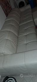 Divano natuzzi pelle reclinabile 