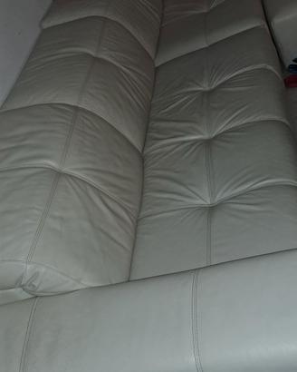 Divano natuzzi pelle reclinabile 
