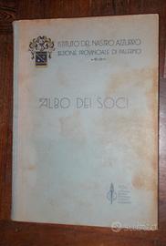 Albo dei soci istituto nastro azzurro 1930 palermo