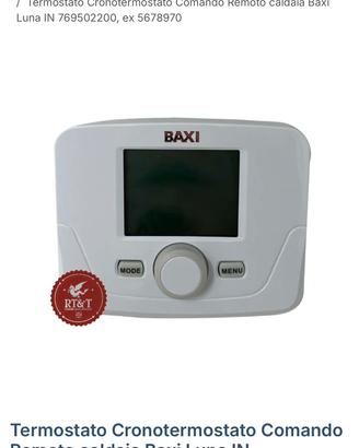 Termostato caldaia Baxi