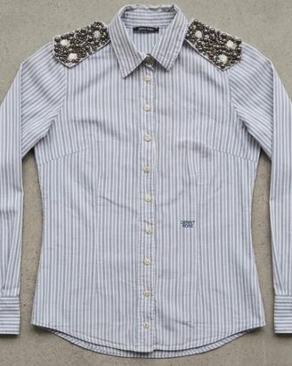 Camicia Denny Rose Vintage  Dettagli Gioiello