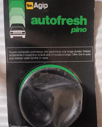 Profumatore Auto Vintage Agip "Autofresh Pino" 