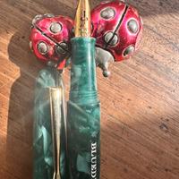 Stilografica americana BlueDew Flex Smeraldo