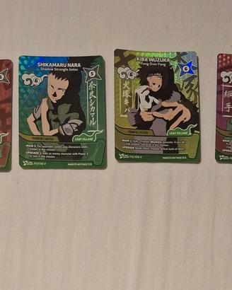 Carte Naruto Mythos TCG - Lotto 4 carte olografich