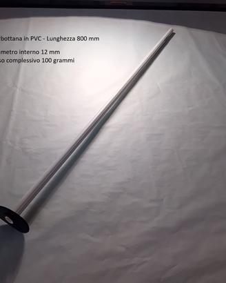 Cerbottana PVC 800 mm Diam.12mm