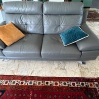 DIVANI PELLE DUE E TRE POSTI POLTRONE E SOFA NUOVI