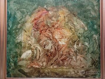 Quadro divina commedia astratto