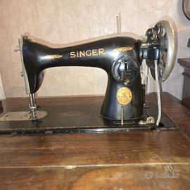 Macchina da cucire Singer d'epoca