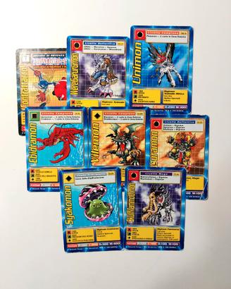 Digimon carte 1999 - Mini Lotto Vintage