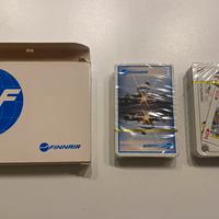 2 mazzi di carte della Finnair