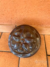 Stampo vintage da budino/dolce in rame