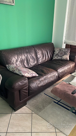 divano pelle 3 posti