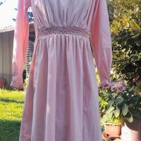 Camicia da notte artigianale con nido d'ape