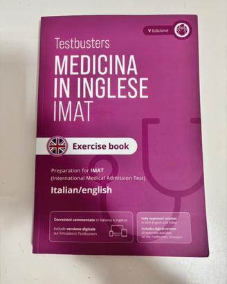 IMAT Testbusters Exercise book V edizone
