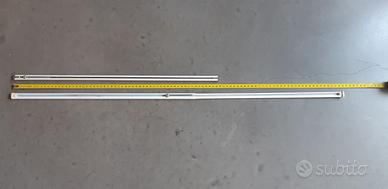 Bastone tende estensibile autobloccante