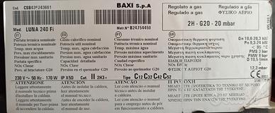 Scheda elettronica caldaia Baxi Luna 240 Fi