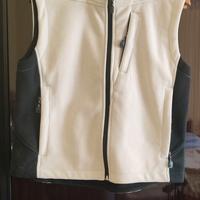 Gilet pile donna antivento colore corda