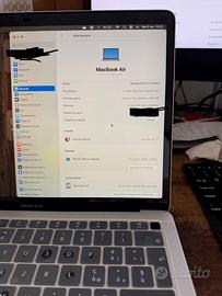 Mac Book Air 13" anno 2020