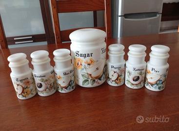 Set barattoli Arcopal anni 70 vintage 