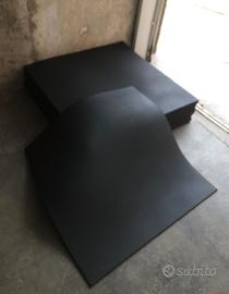 PAVIMENTO IN GOMMATO HOMEGYM 25 MQ SPESSORE 10MM