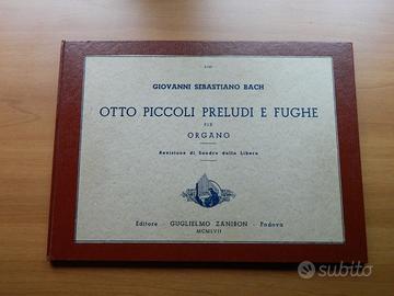 Spartito J. S. Bach, Otto piccoli preludi e fughe