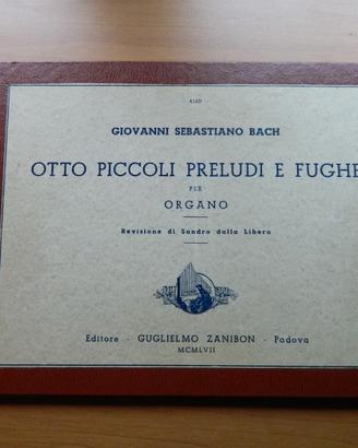Spartito J. S. Bach, Otto piccoli preludi e fughe
