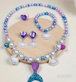 Set gioielli Sirena Ariel 
