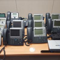 Lotto Telefoni Voip Cisco Snom + centralino PBX