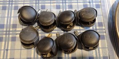 ruote per sedia poltrona 8 ruotine classiche