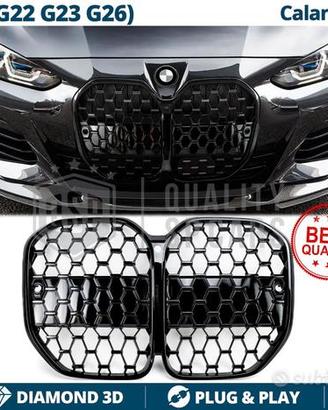 GRIGLIA per BMW Serie 4 G22 G23 G26 DiamondNera