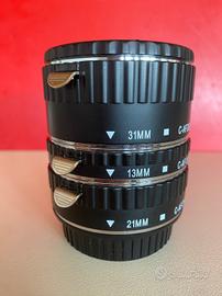 Polaroid Macro Extension Tube Set 13/21/31mm Canon
