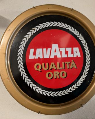 Vassoio Vintage LAVAZZA "Qualità Oro" 